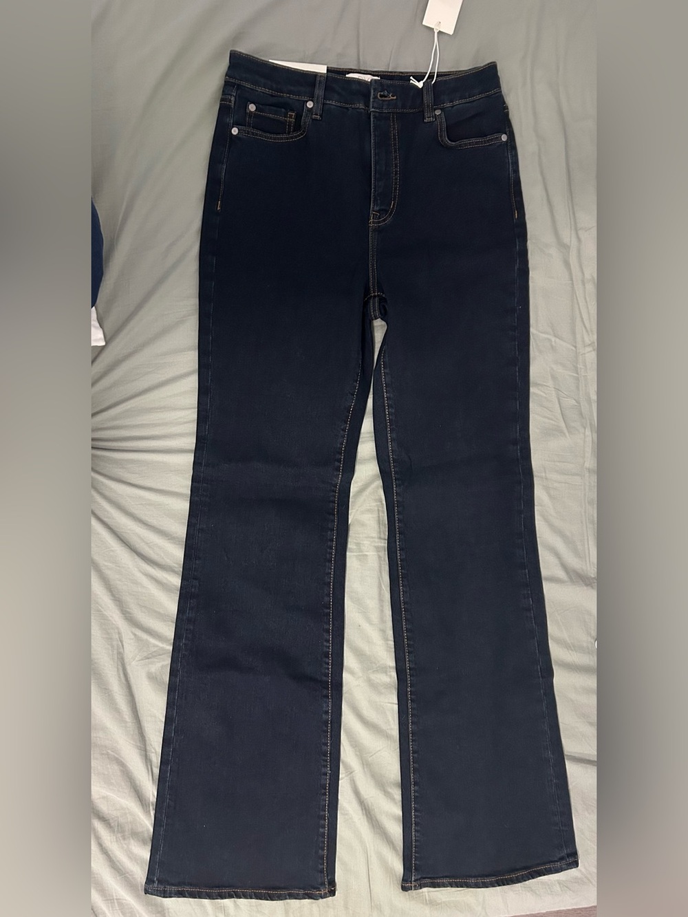 Women’s Dark Blue Straight-Leg Jeans
